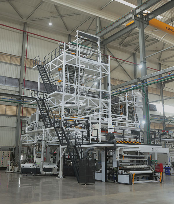 3-Layer Blown Film Extrusion Machine