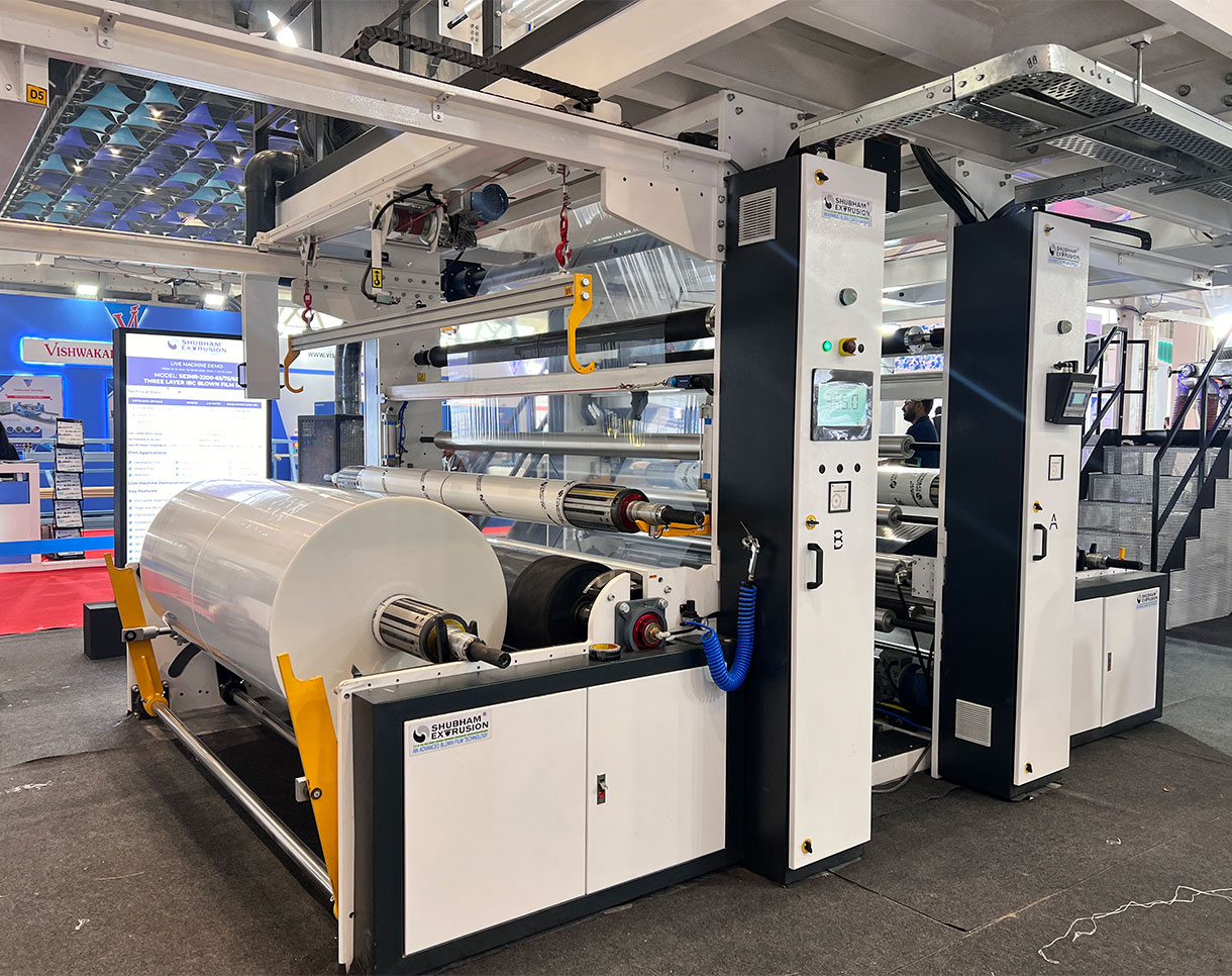 Energy Efficiency for 3-Layer Blown Film Extrusion Machine