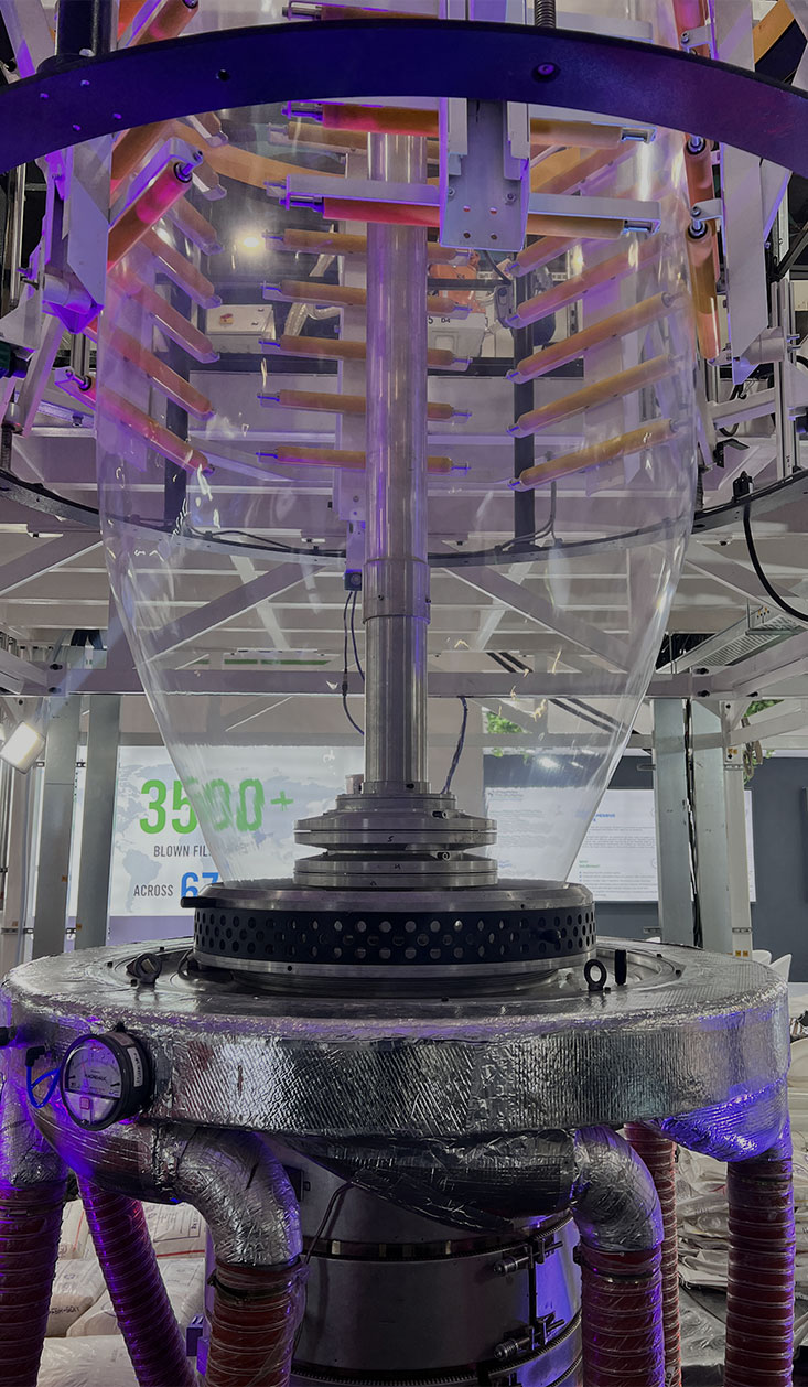 Features and Benefits of 3-Layer Blown Film Extrusion Machine